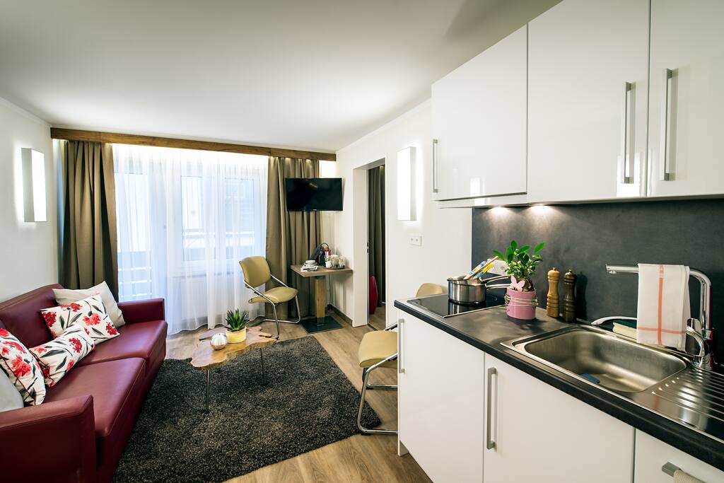 1 Living room with sofa bed