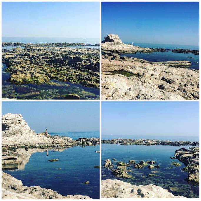 Qualche scatto della piscina naturale presente a pochissimi minuti dall’appartamento.