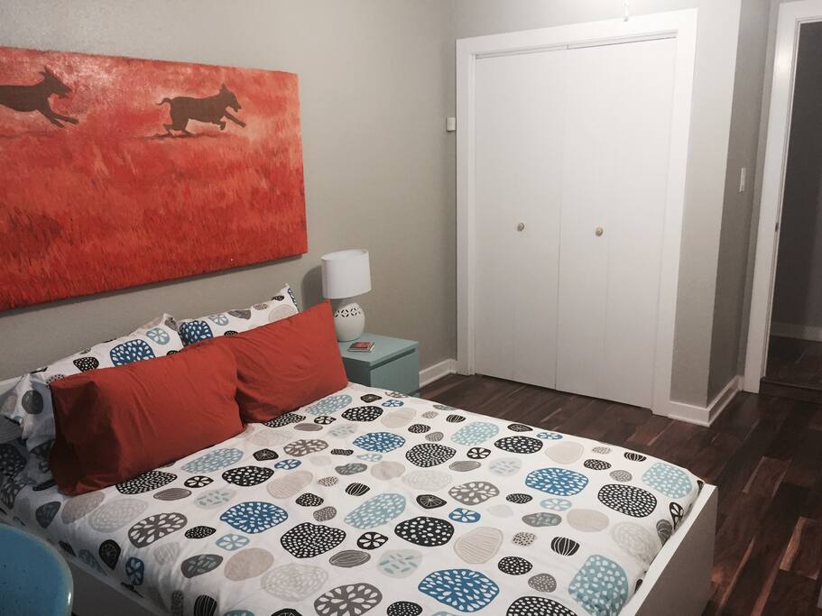 Plenty of space to relax, work or watch TV in privacy.