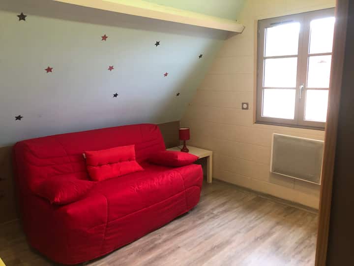 Slaapkamer 4 in woonkamermodus 