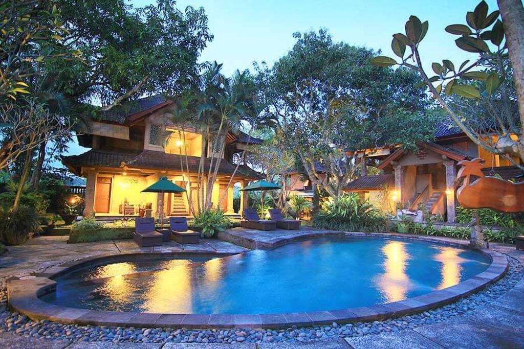 first swimming pool
