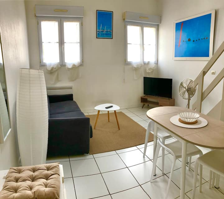 Duplex Vieux-port Calme & Lumineux Wifi Confort (4 - La Rochelle
