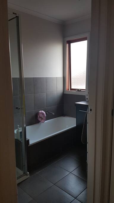 Bathroom and separate toilet