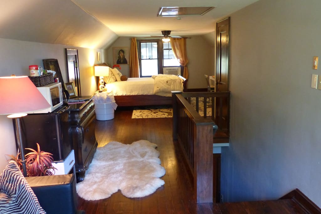 Three times the size of a hotel room at 1/3 the price.