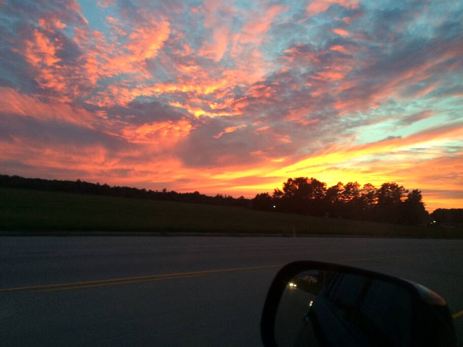 Gorgeous sunsets!
