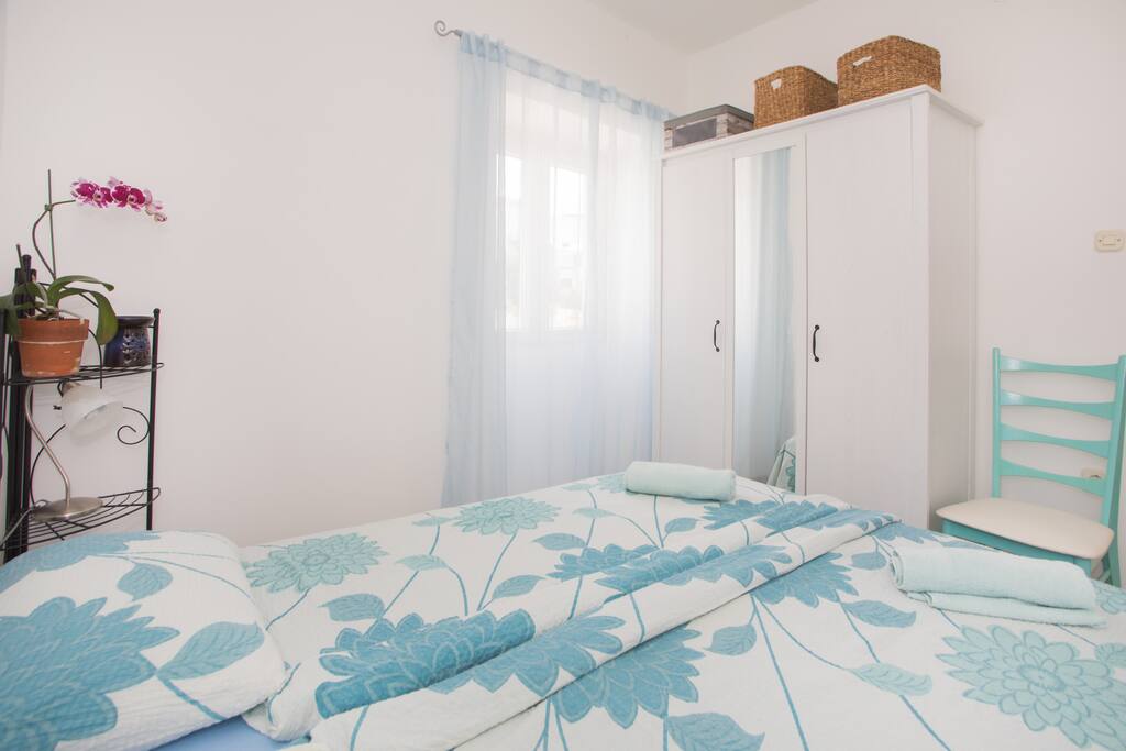 Main bedroom with large bed