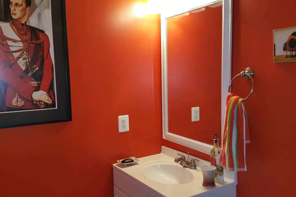 Guest bathroom (1st photo)