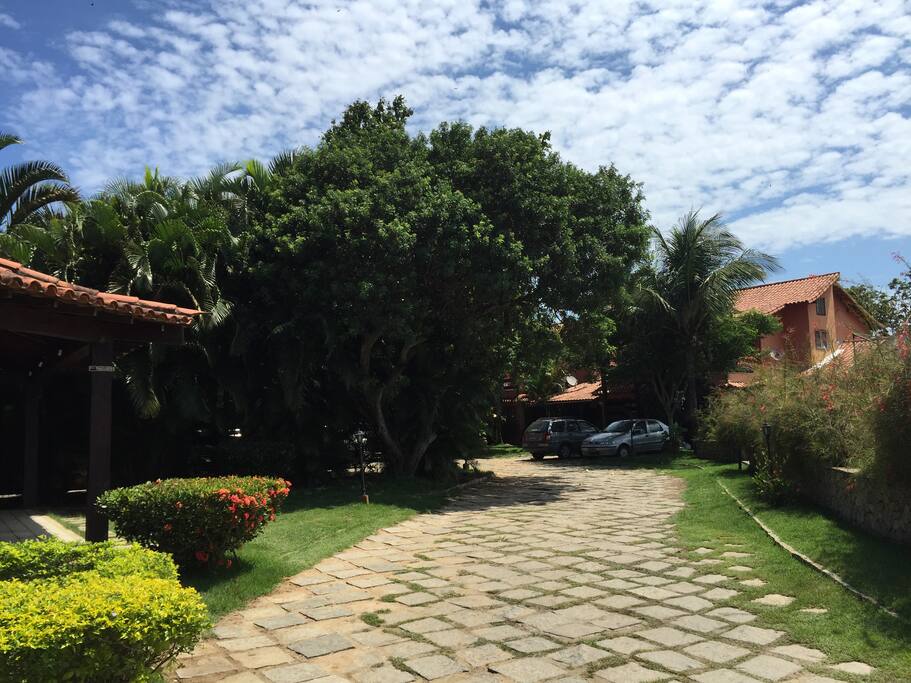 Entrada do condomínio