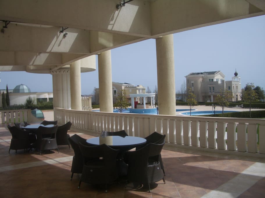 Public terrace
