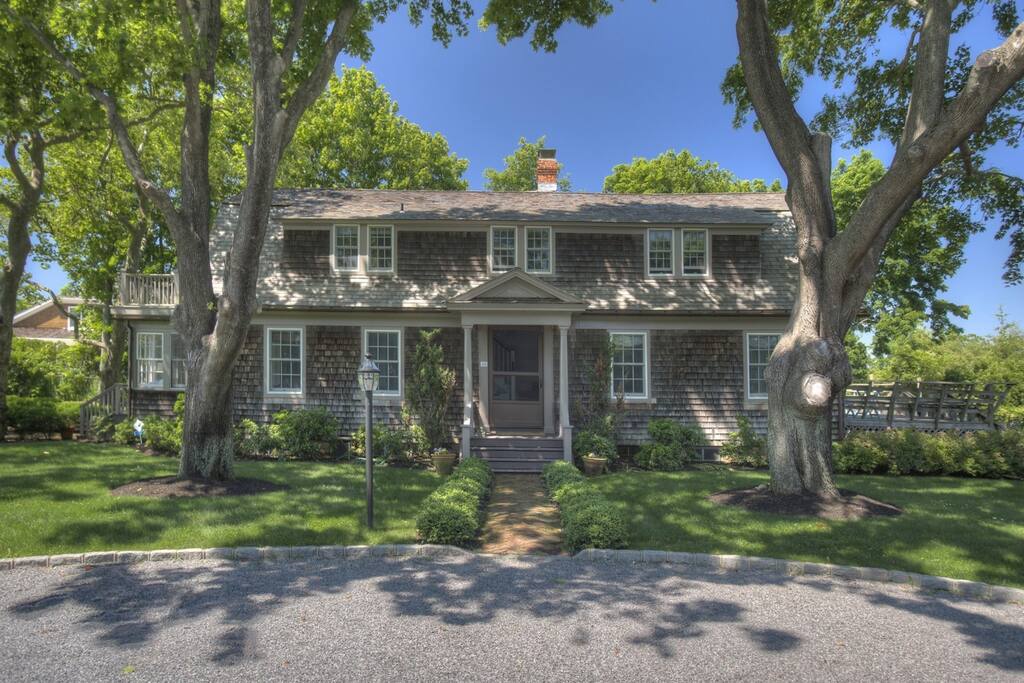 front of main house