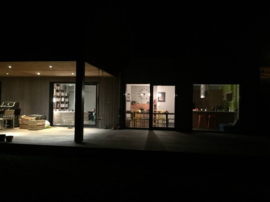 La terrasse le soir
