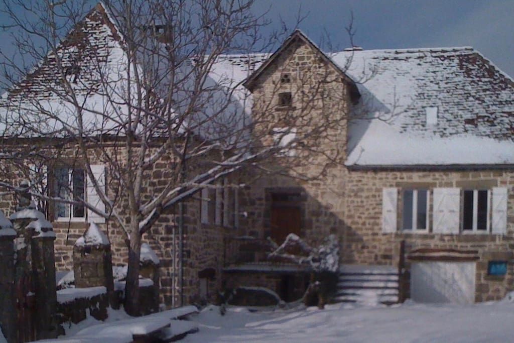 House in winter