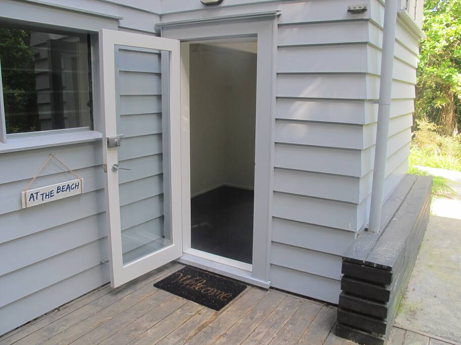 Private lockable entrance