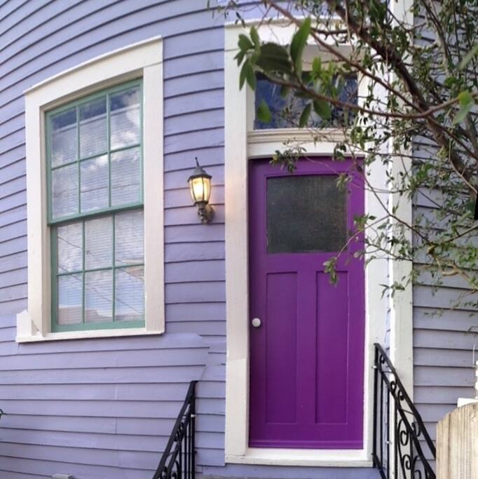 Private side entrance