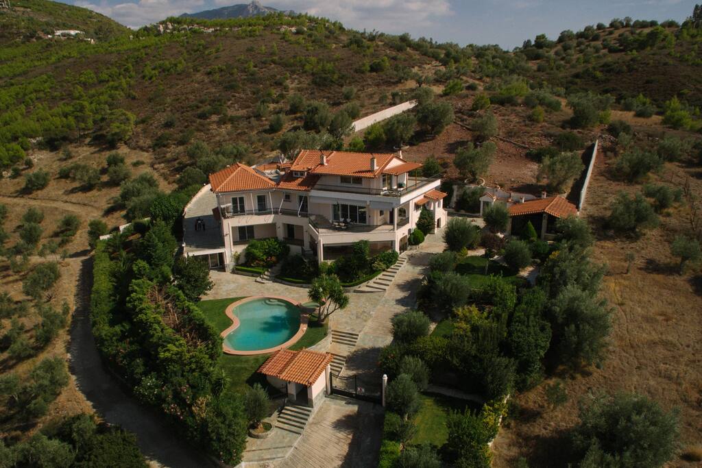 The whole house