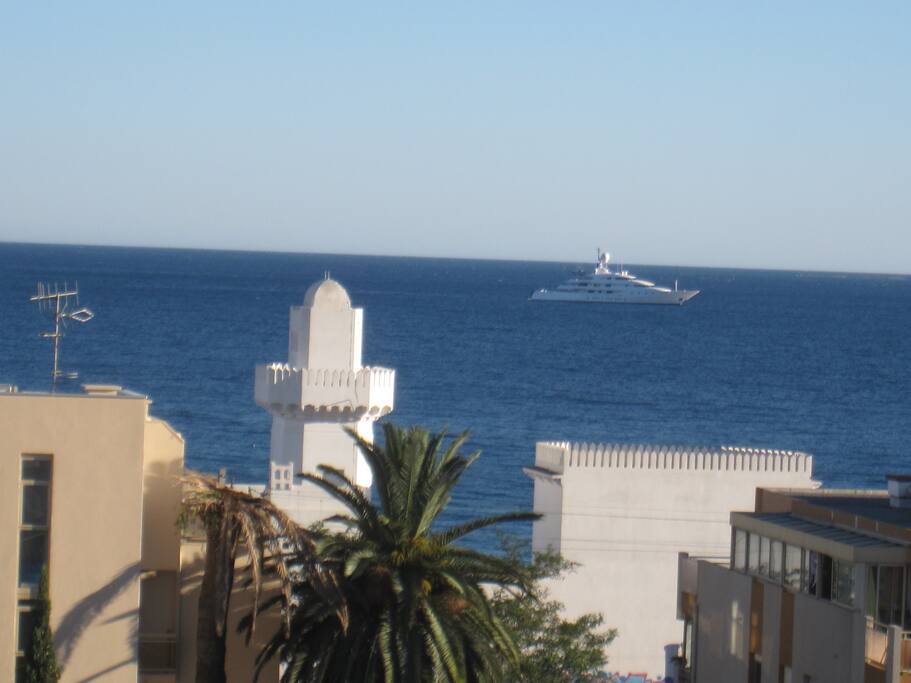 Vue depuis terrasse
