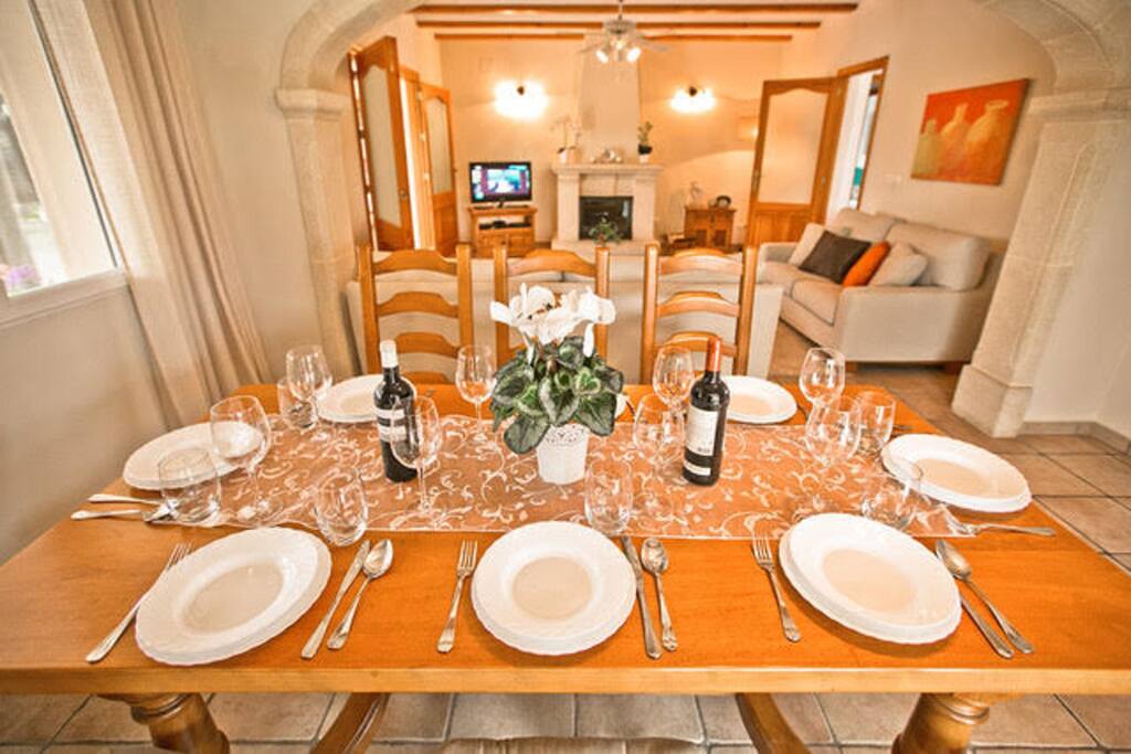 Dinning Area to relax and eat a nice meal after a busy day by the pool