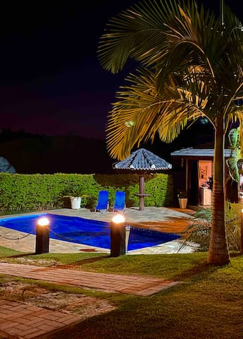 Entire home with 1 bedrooms in Atibaia - Recanto San Remo - Atibaia Piscina Climatizada Sol
