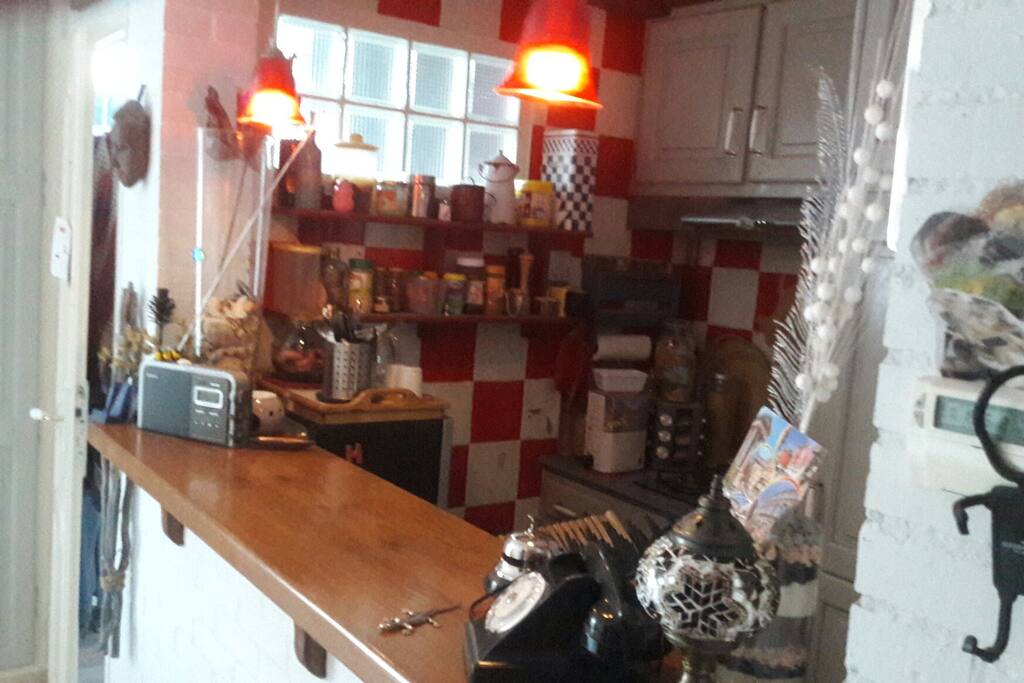 Cuisine ouverte sur sejour