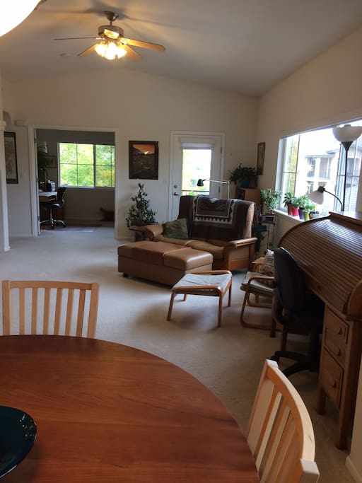 Greatroom with office space