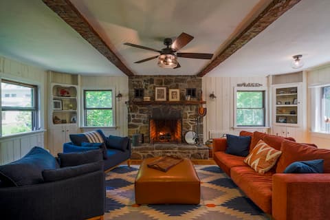 Ski the Berkshires at Hygge House on Richmond Pond