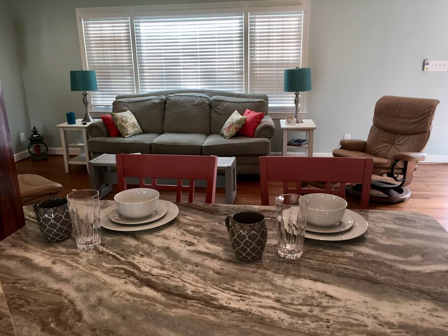 Bar open to Living Area