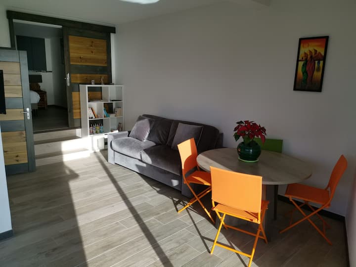 Villa Mitoyenne Classée 4*+ Jardin St Gilles Bains - Saint-Gilles les Bains