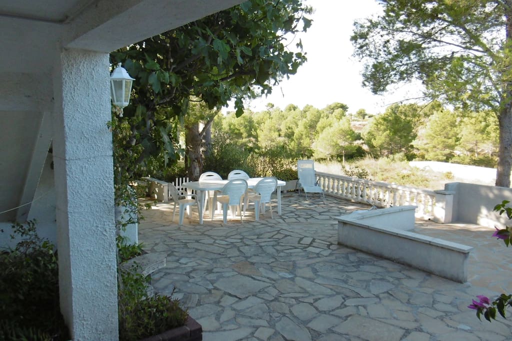 Terrasse jardin