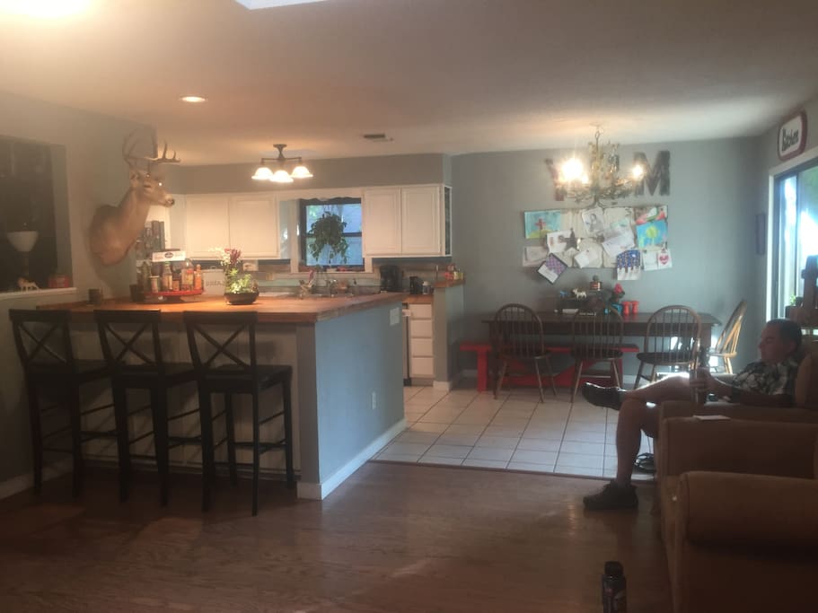 Open floor plan