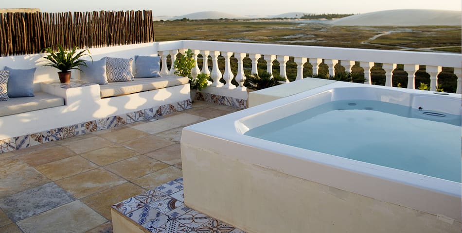 FAZENDA DO KITE: JACUZZI & KITESURF & DUNES VIEWS!
