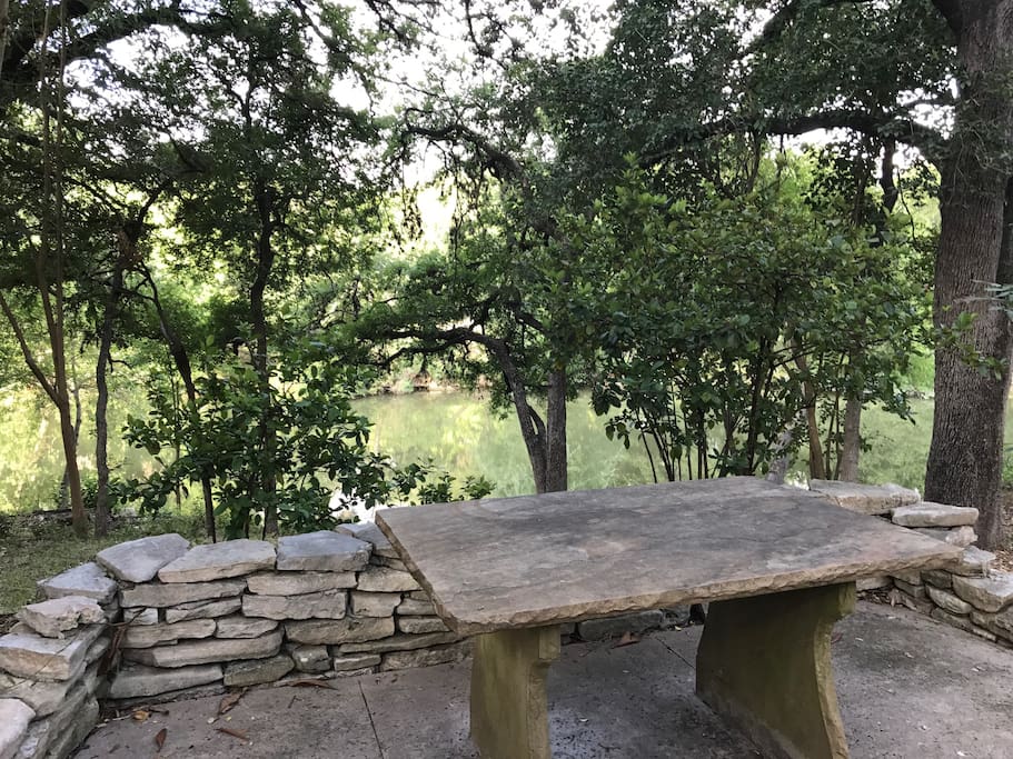 Patio View of Salado Creek