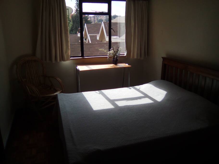 Double bed with your own desk