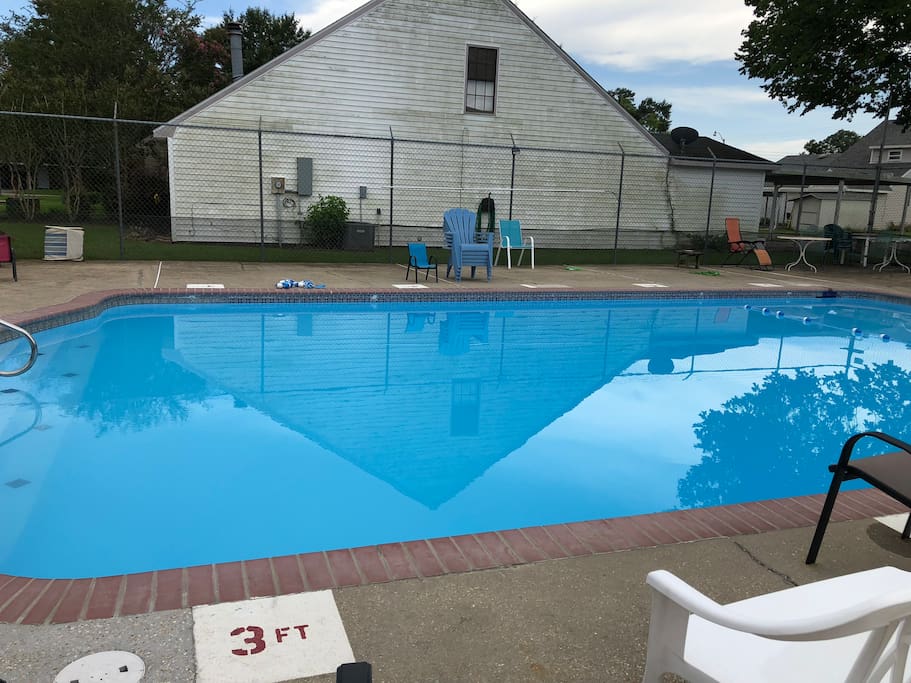 Gated community pool