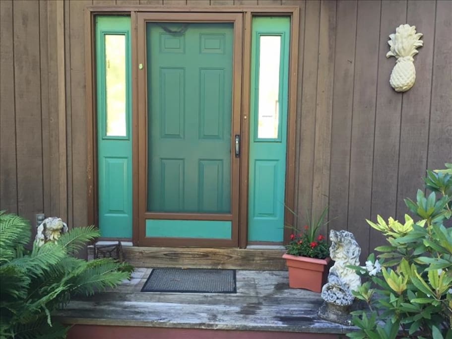 Pineapple front door