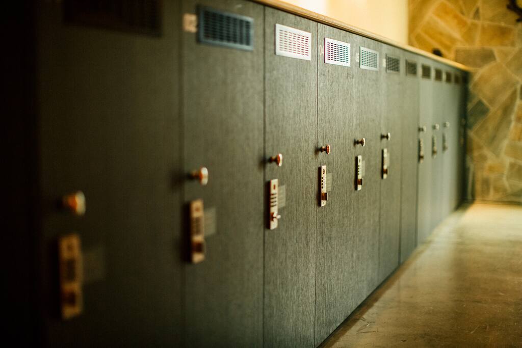 We also provide electronic personal locker, no need to bring your own lock.