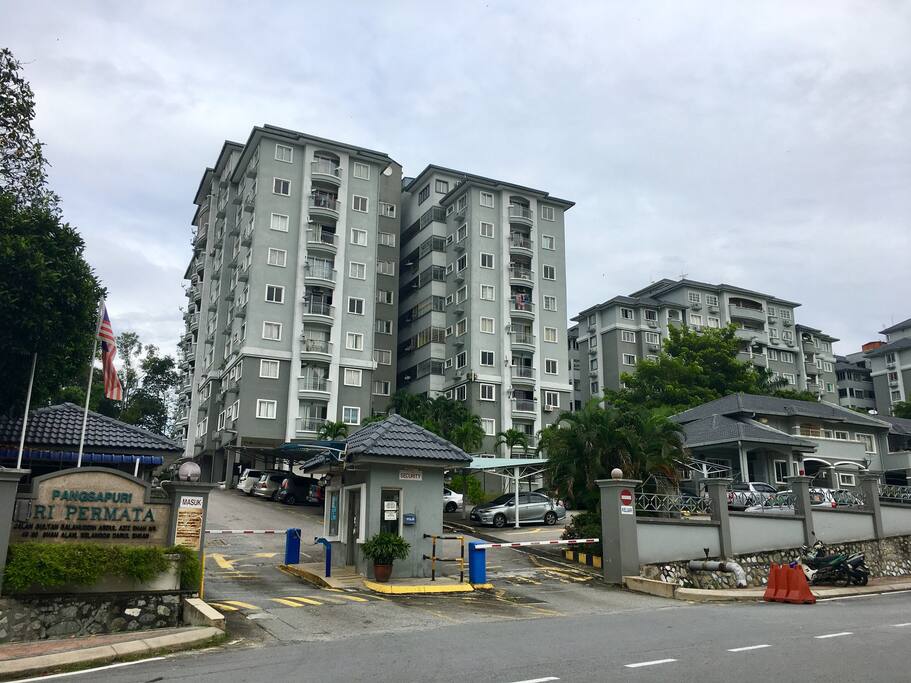 Sri Permata Condominium Entrance