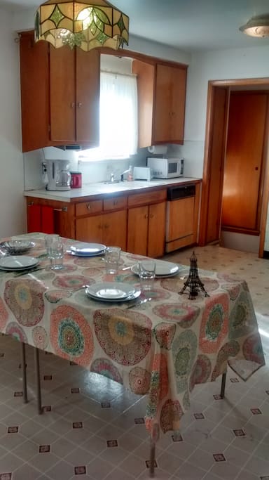 Spacious kitchen