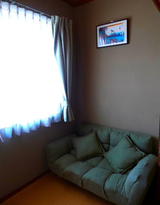 comfortable sitting space in a room