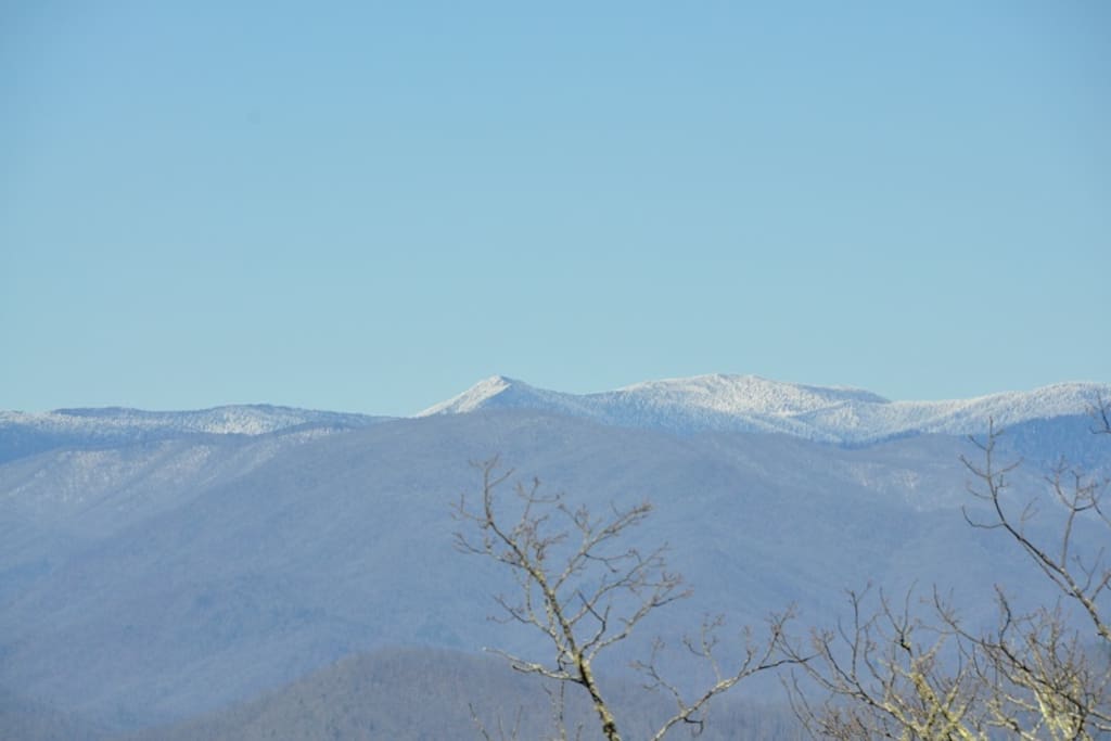The View of Clingman`s Dome