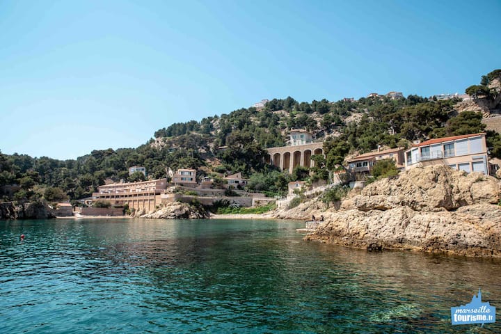 Maison De Plage Avec Accès Direct Aux Calanques - Le Rove