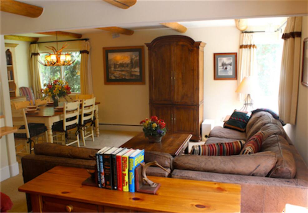 View of Living Room from Sitting Area
