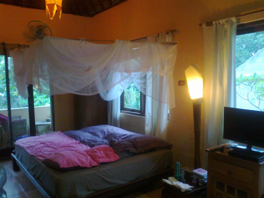 Balcony at the back