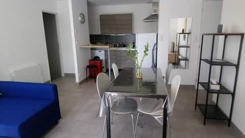 Apartment near Groupama Stadium and ZI Meyzieu