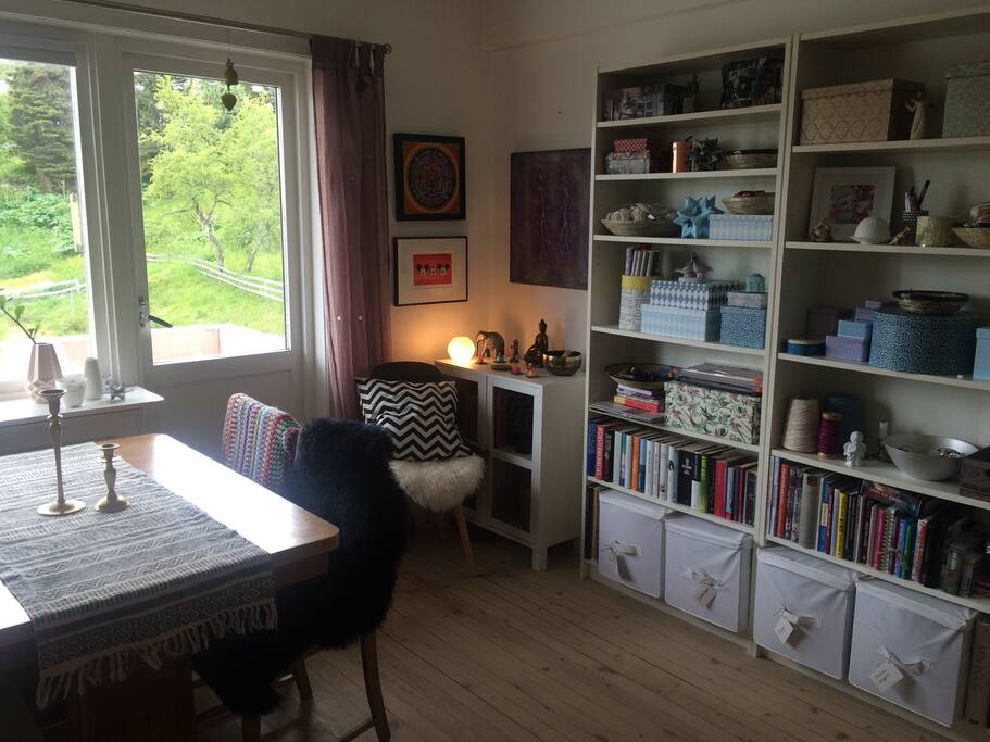Living room (seen from my comfy sofa).