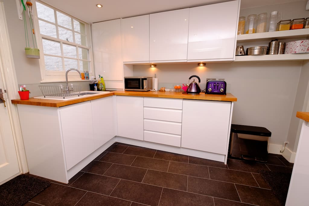 Well equipped kitchen