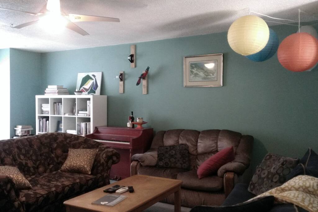 Living room on the first floor