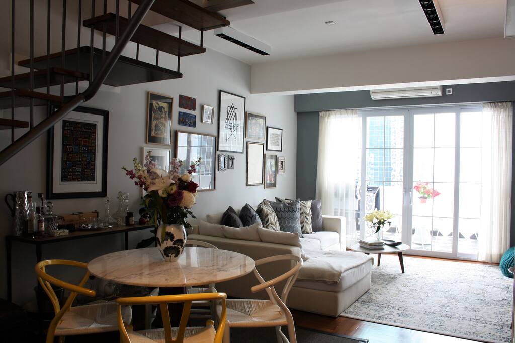 Open dining area