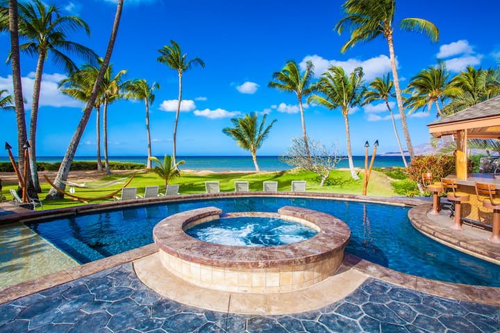 South Maui Private Beachfront Home: Moana Hideaway