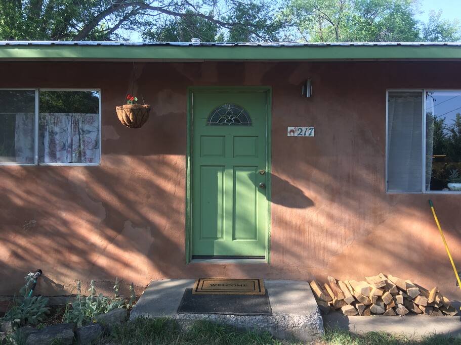 Front door, welcome!