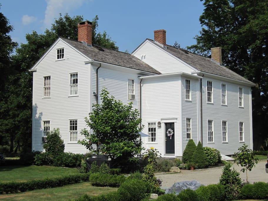 Captain Philip Cory House as seen from the back yard